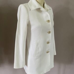 Banana Republic white buttonup jacket size XS.